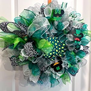 St. Patrick’s Day door wreath